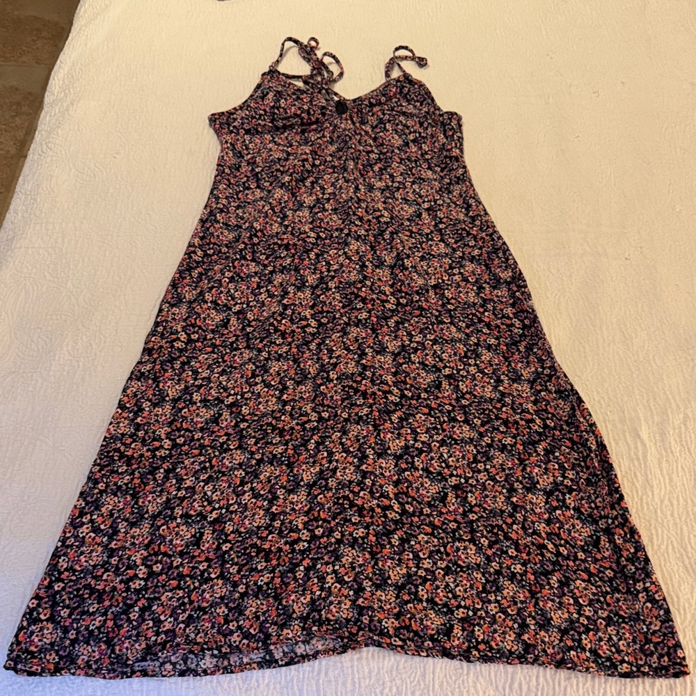 Floral Spaghetti Strap Dress
